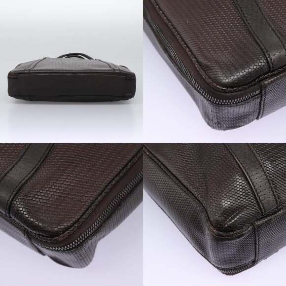 FENDI Hand Bag Leather Brown - Picture 10 of 14